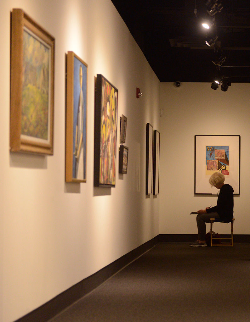 Valerie Hammons sketches from Salvador Dali's The Eye of Surrealistic Time on Tuesday